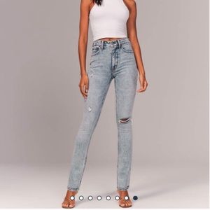 Abercrombie & Fitch 90s High Rise Skinny Jeans